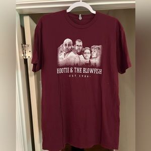 Hootie & the blowfish garnet shirt